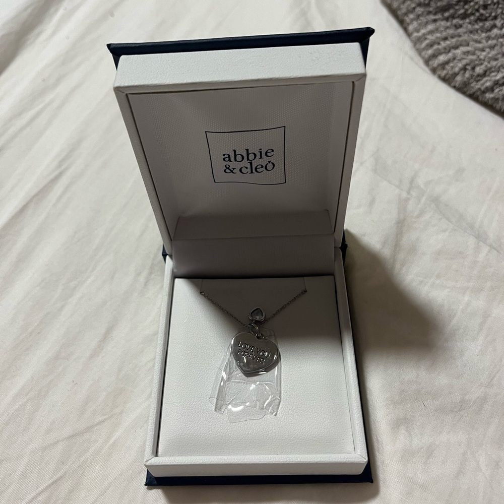 Silver Heart Pendant Necklace